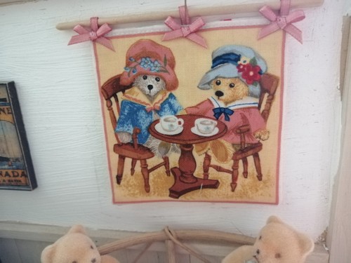 MiniaturWanddekoBären-Kaffee-