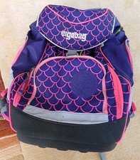 Ergobag Ranzen Rucksack Lila Pink Gemustert Meerjungfrau 1-4 Klasse