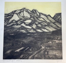 Otto Eglau 1917-1988 Radierung