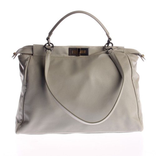 Fendi handtasche grau gut - handtasche,