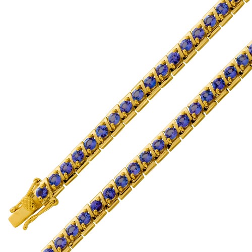 Tansanit armband silber - armband,