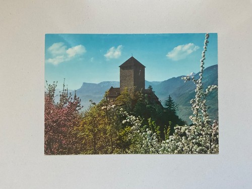 Ansichtskarte schloss tirol - ansichtskarte,