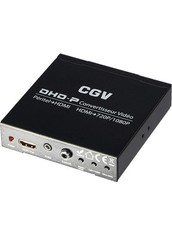 CGV DHD-P Audiovideo Konverter Peritel zu HDMI Schwarz A/V Miscellaneous Adapter