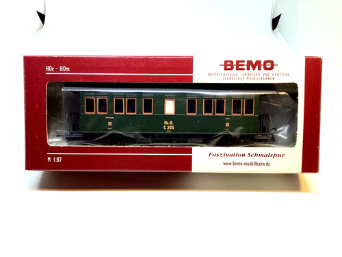 Bemo rhb personenwagen - rhb, 265