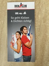 Dekalin Kleben & Dichten Caravan Wohnwagen Wohnmobile Reisemobile Boot Prospekt