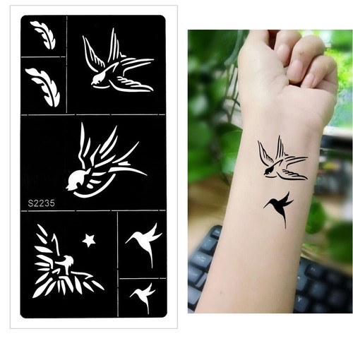 Henna tattoo schablone - henna,