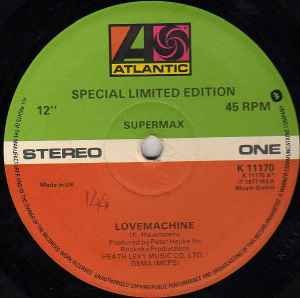 Supermax love machine - love, machine,