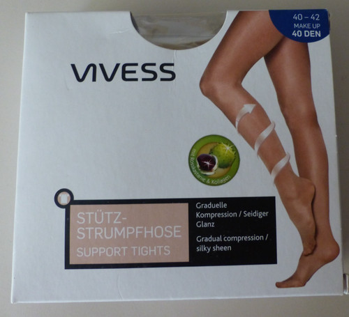 Stützstrumpfhose seidiger - stützstrumpfhose,,