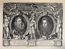 Kaiser Matthias - Mátyás II. - Matija II - Anna von Österreich-Tirol - Habsburg 