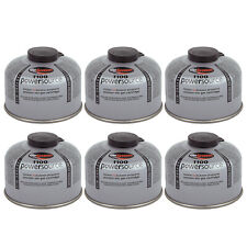 6 x GO SYSTEM Schraubkartusche Ventil Gas Kartusche Kocher Iso Butan/Propan 100g