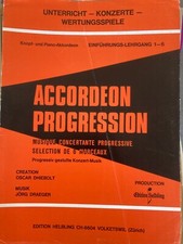 Accordeon Progression Einführungs-Lehrgang 1-6 Hefte J. Draeger Akkordeon Noten