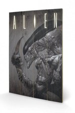 ALIENS - ALIEN WAND HOLZDRUCK