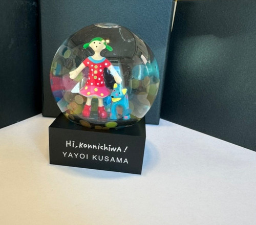Yayoi kusama konnichiwa - yayoi, hi,