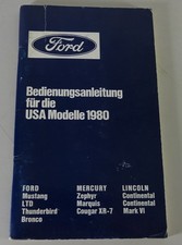 Betriebsanleitung Ford Mercury
