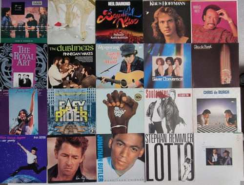 40x vinyl rock pop - 40x, lp