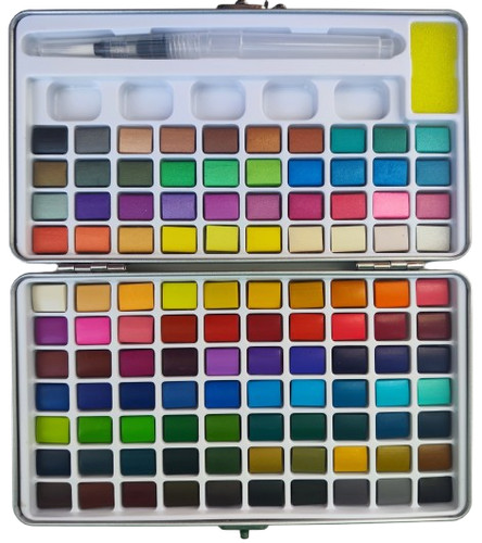 Aquarellfarben set dose 110 - in,