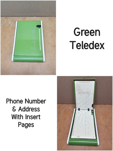 Grüner teledex made in - teledex,