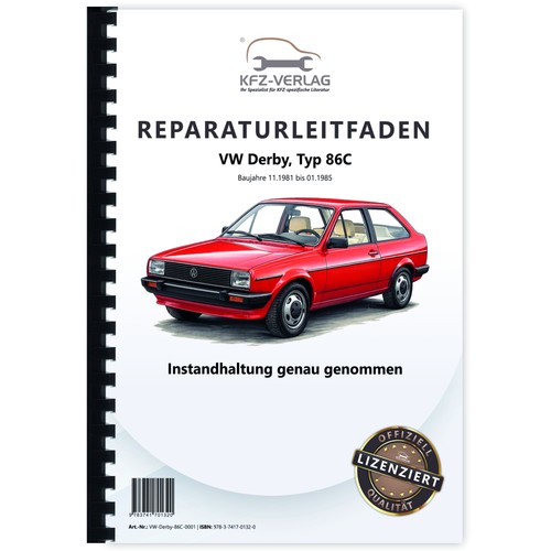 Derby typ 86c 1981 1985 - vw, 1981-1985
