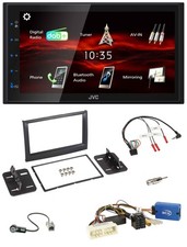 JVC USB Bluetooth Lenkrad DAB 2DIN Autoradio für Kia Sportage QL ab 2016 schwarz