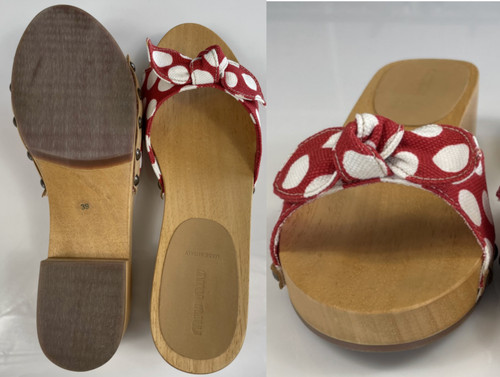 Miu red canapa - red, pois