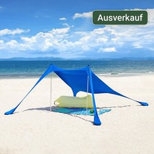 B-waren Ausverkauf Lycra Strandzelt Sonnensegel Strandmuschel OZT01-DB-bwaren