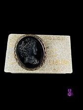 Antike Brosche Gablonz Böhmen