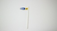 playmobil flag + pole bandera