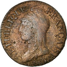 Münze, Frankreich, Dupré, 5