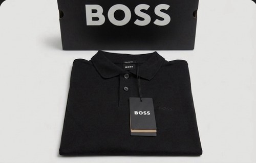 Boss poloshirt baumwolle - poloshirt,