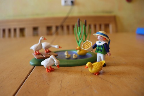 Playmobil teich mit enten - teich,