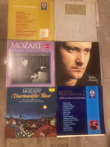 Schallplatten alles dabei
