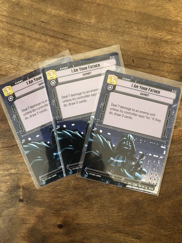 Star wars unlimited - star, 3x