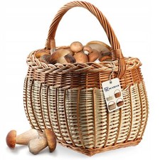 KADAX Weidenkorb für Pilze