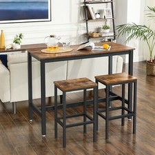 Vintage bartisch set mit - vintage, bartisch-set