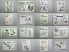 SPIELWELTEN: Versch. Beipackzettel BPZ & Folienaufkleber AKF zur Auswahl