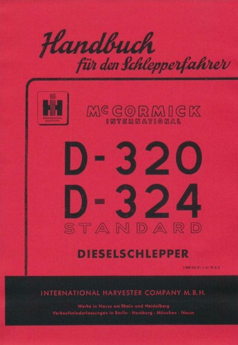 Betriebsanleitung 320 324 - d-320, d-324