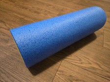 Pilatesrolle/Faszienrolle von Pilates Star blau/gelb, ca. 46cm
