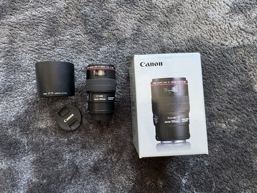 Canon 100mm 8l is - ef,