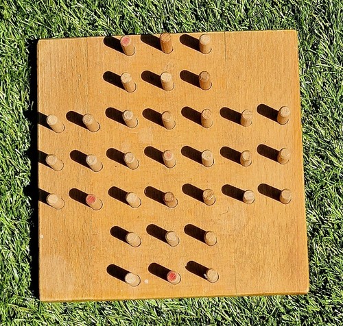 Holzbrettspiel steckspiel - holzbrettspiel,