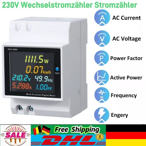 230v wechselstromzähler - 230v,