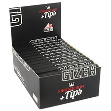 GIZEH King Size Slim + Tips -