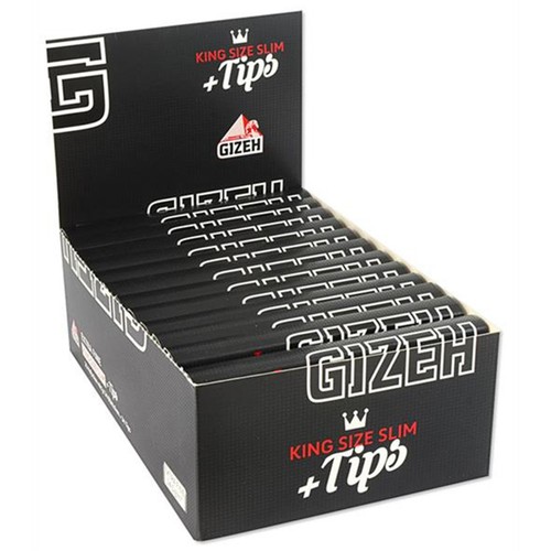 Gizeh king size slim tips - king,