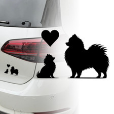 Auto Aufkleber | Zwergspitz | Spitz | Car | Dog | Pomeranian | Sticker 147