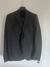 Lab Pal Zileri Anzug – Grau/Schwarz – Größe 50 Slim Fit - Neu