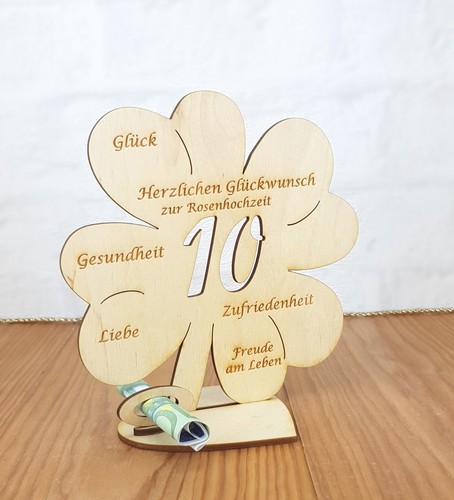 Geld geschenk hochzeitstag - 10,