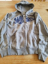 Tommy Hilfiger  Damen Sweatshirt Jacke mit Kapuze Gr M/L GRAU