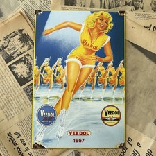 VINTAGE 1957 VEEDOL MOTOR OIL