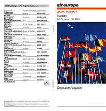 [e32] Flugplan / Timetable -