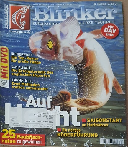 Angelzeitschrift blinker - angelzeitschrift,