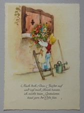 2569/ Künstler AK, Gedicht, Nattermüller Verlag, Margret Savelsberg 1958